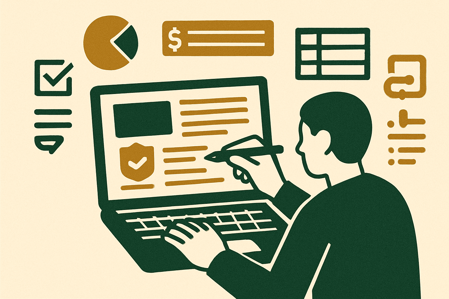 Content editor improving an affiliate review page with testing notes, comparison tables, and internal links