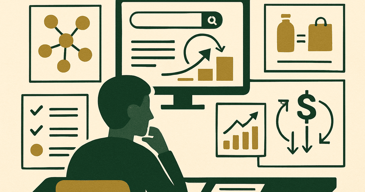 Website owner planning an SEO strategy for an affiliate content site with topic clusters, reviews, and monetization paths