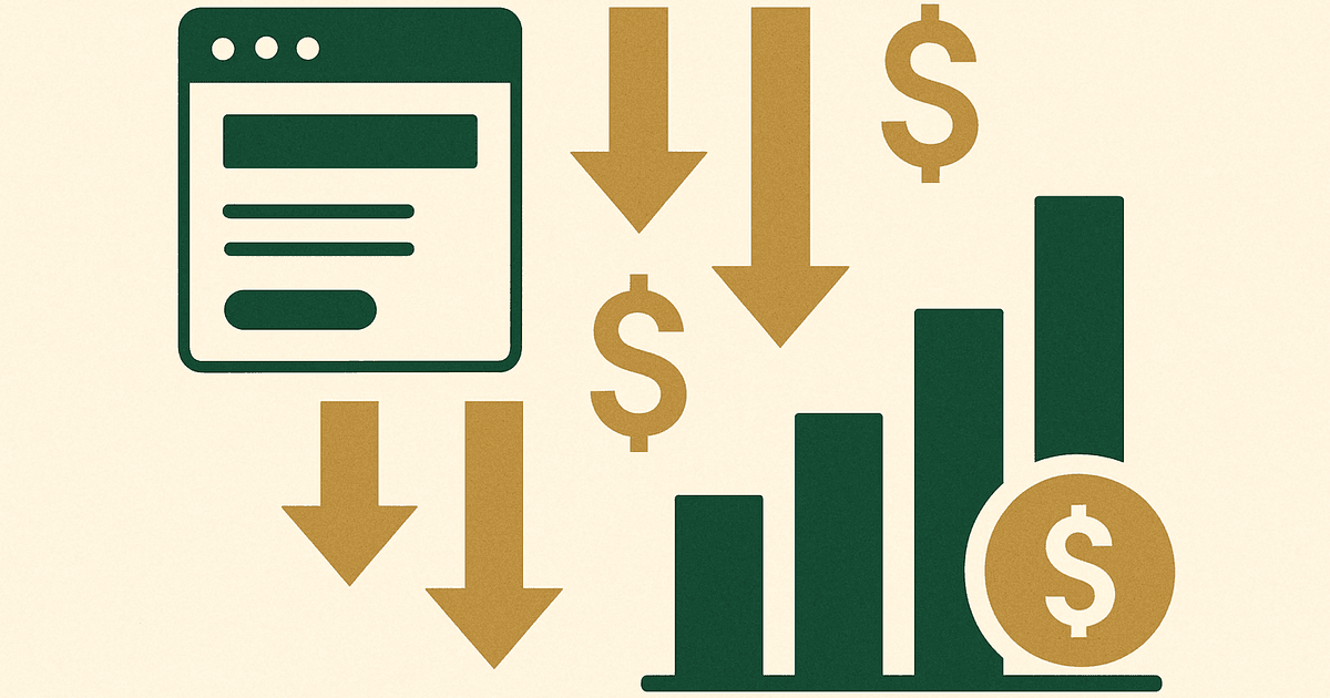 Editorial illustration showing seller discretionary earnings for a website business with revenue flowing into operating expenses, owner add-backs, and normalized cash flow