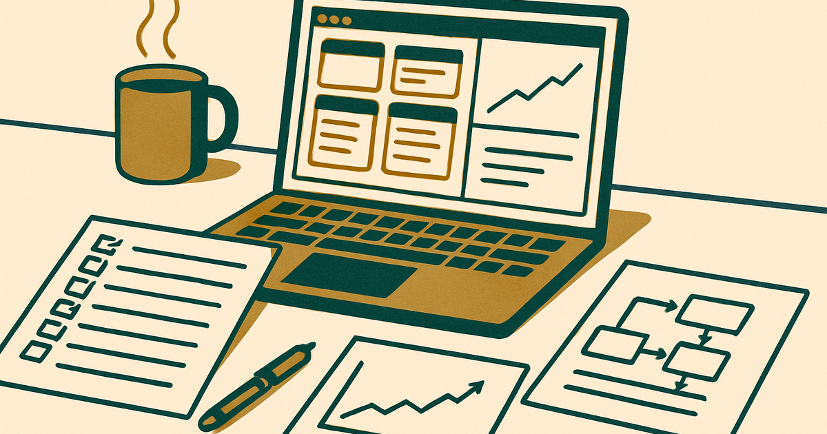 Website acquisition marketplace review concept with vetted listings, due diligence checklist, valuation notes, and buyer-seller workflow on a desk
